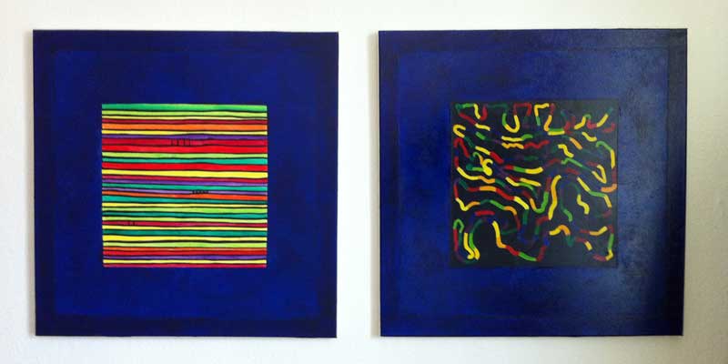 Home away from home: Artisthouse Bern 1 Artisthouse Bern Kunst im Zimmer | artworks in the rooms