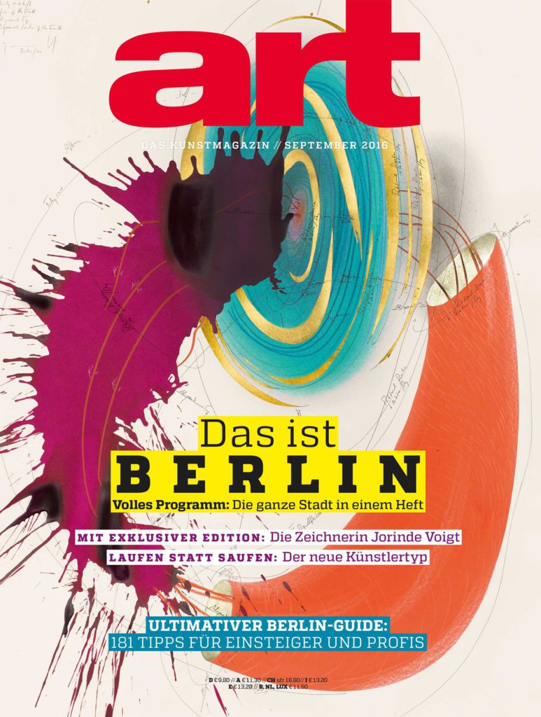 Kunstmagazin art Rezension der Ausgabe zur Berlin Art Week
