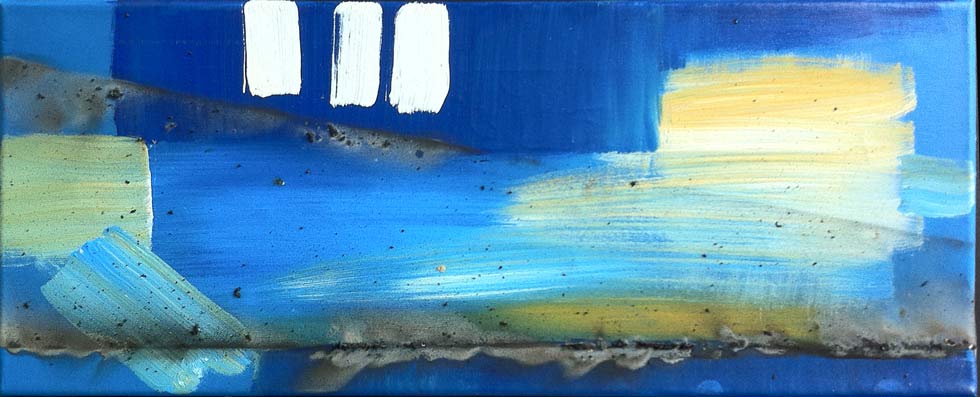 Künstlergruppe PEST | collaborative art project PEST 1 PEST 1 - burned blackpowder on colored acrylic primed canvas